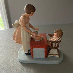 1984 Norman Rockwell Museum Porcelain Figurine "Surprise Treat"